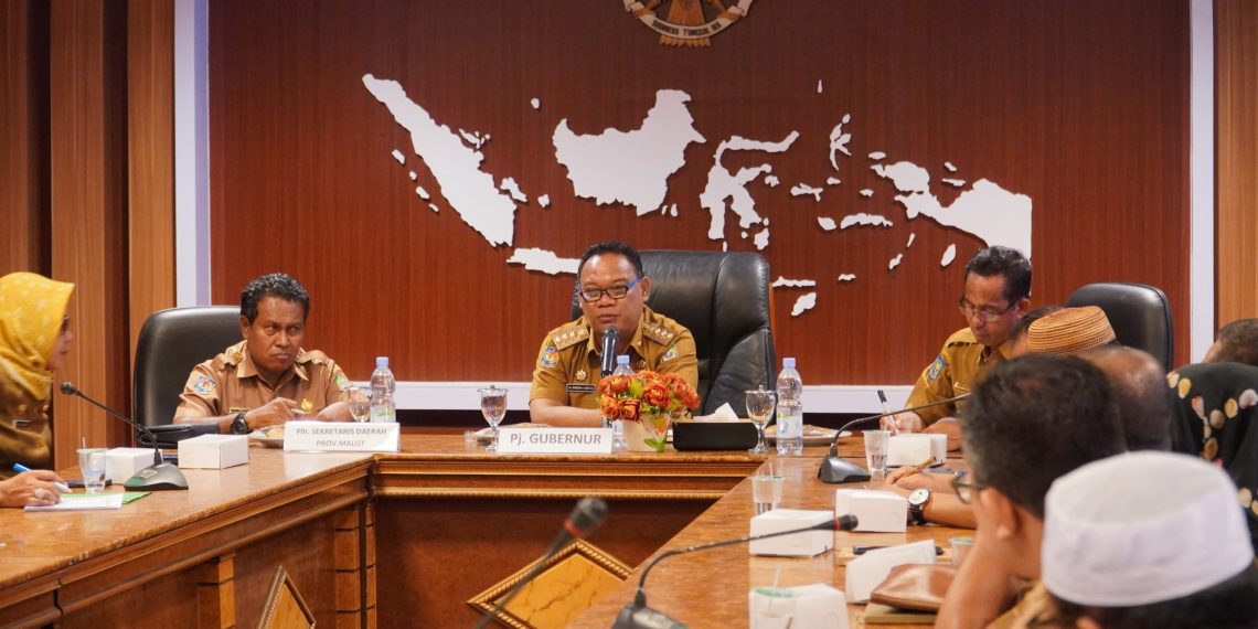 Komitmen Wujudkan Good and Clean Governance, Pj Gubernur Pimpinan Rakor Lintas Sektoral