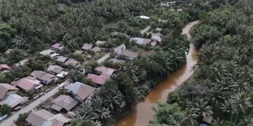 Antisipasi Lahar Dingin BNPB Lakukan Pemetaan Wilayah Sungai Disejumlah Desa Di Kecamatan Ibu