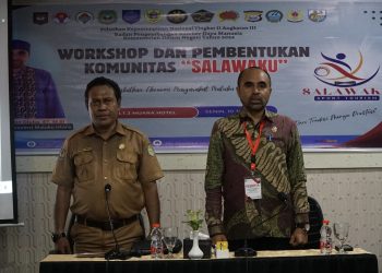 Plh. Sekda Malut Buka Workshop Dan Pembentukan Komonitas Salawaku