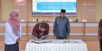 Dukung Pendidikan Lebih Dekat, Pemkot Tikep Hibahkan 1,5 Hektar Lahan Untuk Poltekkes Ternate 