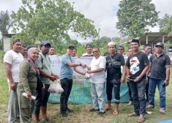 Harita Nickel Salurkan 26 Ekor Sapi di Lingkar Operasional Pada Perayaan Hari Raya Idul Adha 1445 H