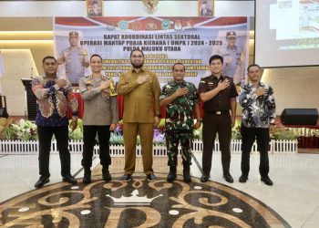 Hadiri Rakor Lintas Sektor, Bupati Bassam Kasuba Harap Semua Pihak Ciptakan Suasana Harmonis Jelang Pilkada