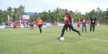 Buka Somahode Open Tournamen Cup V, Wakil Walikota Tikep Ingatkan Pemain Jaga Sportivitas 