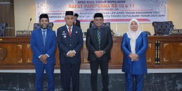 Resmi Sampaikan RPJPD Tahun 2025-2045, Walikota Tikep: Semoga Jadi Acuan dan Pedoman Kepala Daerah Akan Datang