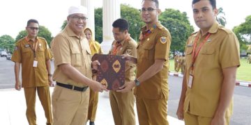 Tiga ASN Pemkot Kota Tidore Kepulauan Terima SK Kenaikan Pangkat