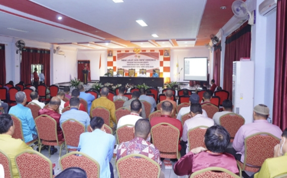 KPK RI Bersama Pemkot Tikep Gelar Rapat Koordinasi Pencegahan Korupsi Terintegrasi dan Tematik
