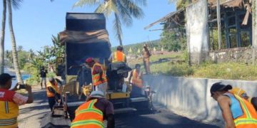 Jalan Lingkar Pulau Makian Dikerjakan, Bupati Bassam Kasuba Penuhi Janjinya