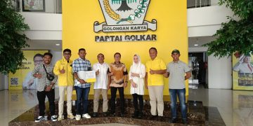 Bakal Calon Bupati dan Wakil Bupati Halteng Ikram M Sangaji-Ahlan Djumadil Kantongi Rekomendasi Partai Golkar
