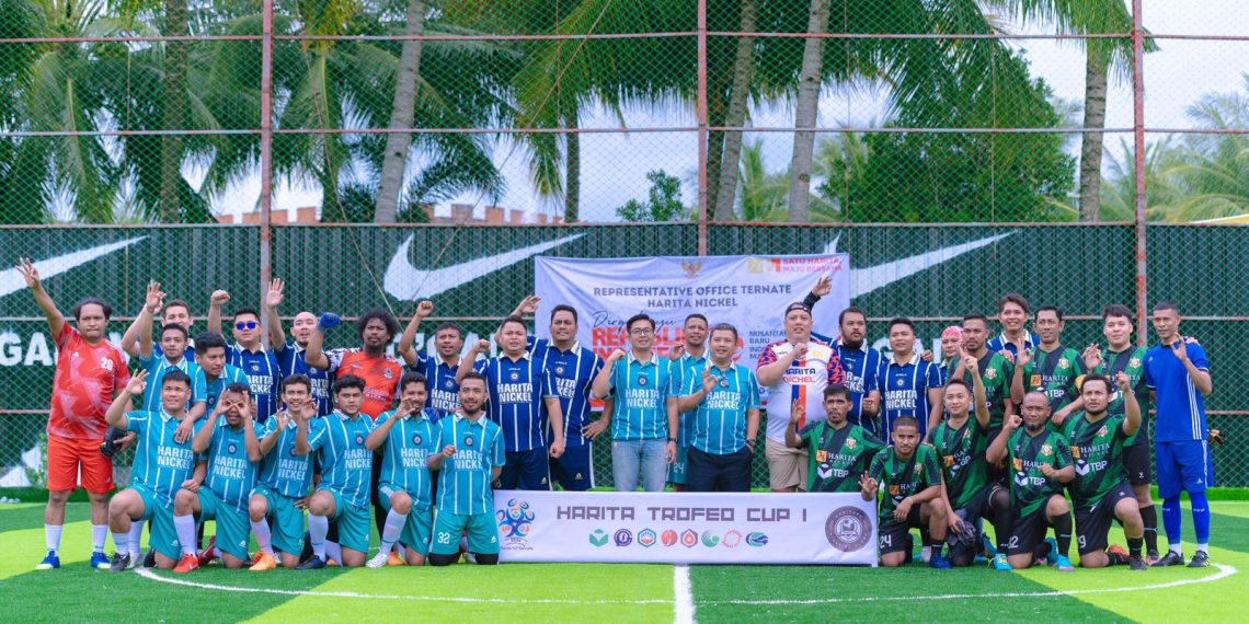 Merayakan HUT RI ke 79, Karyawan Representative Office Harita Ternate Gelar Berbagai Lomba, Salah Satunya Trofeo Cup 1