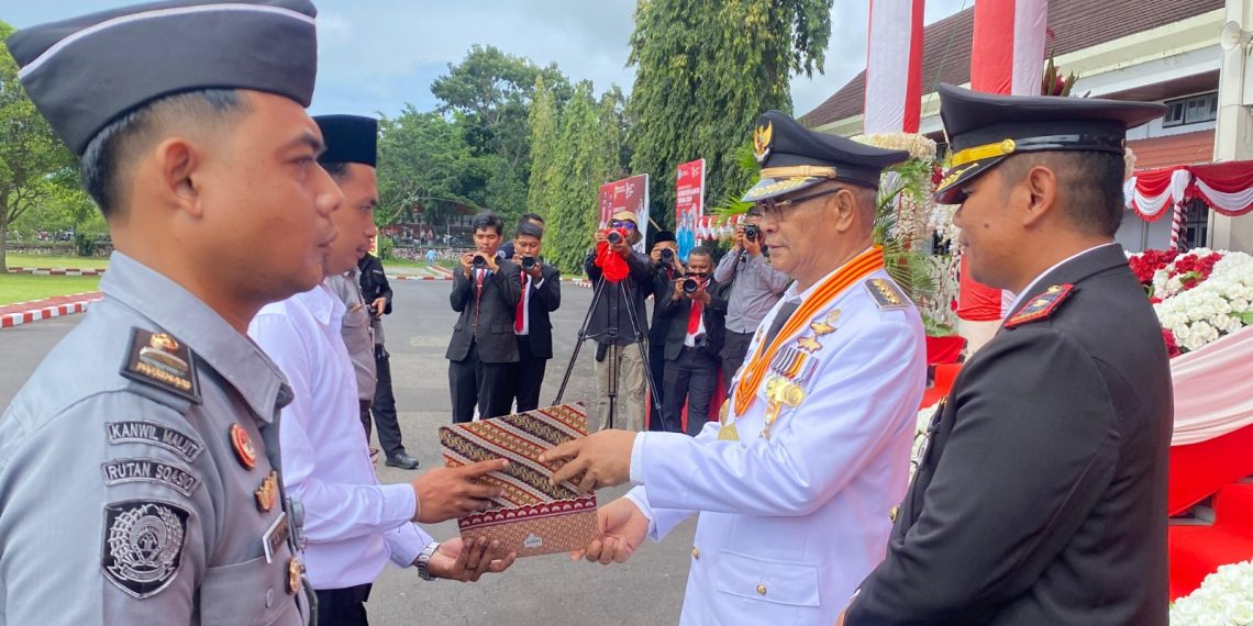 Puluhan Warga Binaan Pemasyarakatan Rutan Soasiu Dapat Remisi HUT RI ke-79