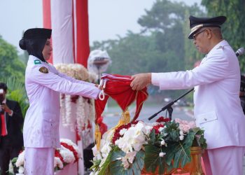 Walikota Tidore Capt. Ali Ibrahim Pimpin Upacara Peringatan HUT RI ke 79 