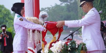 Walikota Tidore Capt. Ali Ibrahim Pimpin Upacara Peringatan HUT RI ke 79 