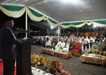 Hadiri Peringatan Maulid Nabi di Kelurahan Ome, Wawali Tikep Ajak Masyarakat Teladani Sifat-Sifat Rasulullah SAW 