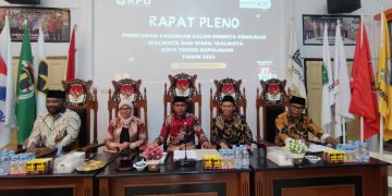 KPU Tidore Tetapkan Pasangan Calon Walikota dan Wakil Walikota Tidore Kepulauan Tahun 2024
