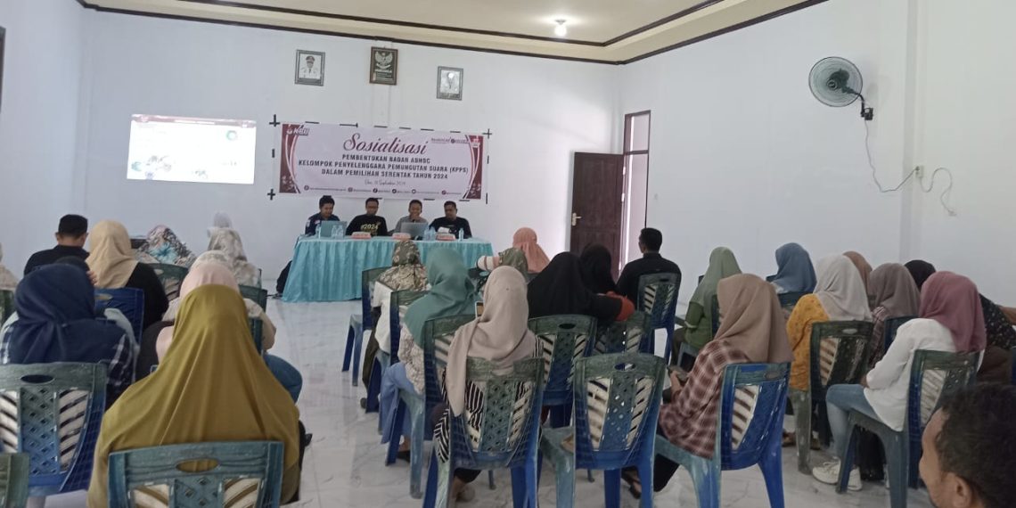 Panitia Pemilihan Kecamatan Oba, Kota Tidore Buka Perekrutan KPPS