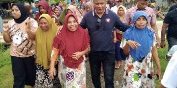 Kampaye Tahap Pertama di Kecamatan Oba Selatan, Masyrakat Siap Menangkan Pasangan MASI-AMAN 