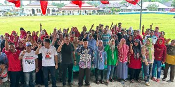 Blusukan di Desa Ampera, Warga Siap Menangkan MASI-AMAN, Yang Lain Sabar Dulu