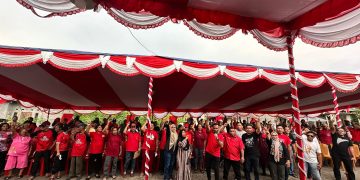 Blusukan Di Desa Akekolano, Warga Siap Menangkan MASIH AMAN 90 Persen 