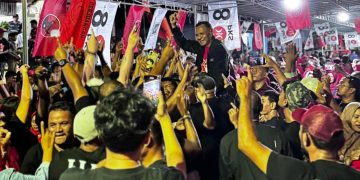 Masyarakat Tomalou Komitmen Berikan Ribuan Suara Untuk Ayah Erik dan Abang Leman di Pilkada 2024 