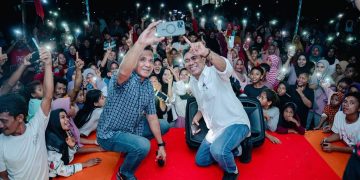 MASI AMAN Kemas Politik Riang Gembira Dalam Kampanye Dengan Menghadirkan Sejumlah Artis di Lifofa 
