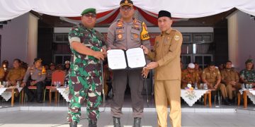 Dukung Swasembada Pangan, Pemkot Tikep Bersama Polresta Tidore Dan Kodim 1505/Tidore Gelar Launching Ketahanan Pangan