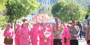 Kapolresta Tidore Kombes Pol. Yury Nurhidayat Berkunjung ke Wilayah Hukum Polsek Oba