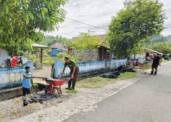 Jaga Lingkungan dari Sampah, Pemuda dan Masyarakat Tahane Kelurahan Payahe Gelar Bakti Sosial 