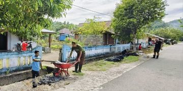 Jaga Lingkungan dari Sampah, Pemuda dan Masyarakat Tahane Kelurahan Payahe Gelar Bakti Sosial 