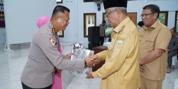 Walikota Tidore Capt. Ali Ibrahim Hadiri Pengantar Tugas Kombes Pol Edy Sugiharto 