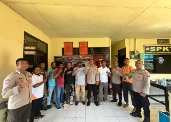 Komitmen Perangi Miras dan Narkoba, Kapolsek Oba Apresiasi Pemuda Lingkungan Tahane Kelurahan Payahe  