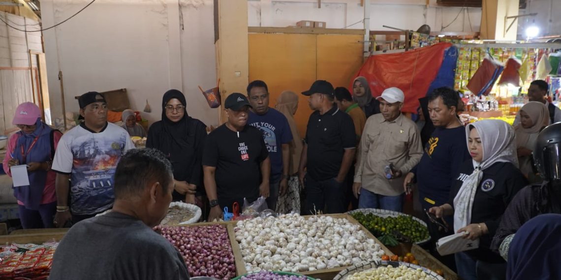 Gelar Sidak Harga Bahan Pokok Di Pasar Sarimalaha Jelang Ramadhan, Pemkot Tikep Temukan Komoditas ini Alami Kenaikan 