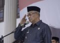 Walikota Tidore Capt. H Ali Ibrahim Pimpin Apel Gabungan untuk yang Terakhir Kalinya
