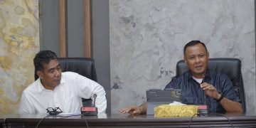 Walikota dan Wakil Walikota Tikep Rapat Bersama OPD Dihari Pertama Berkantor