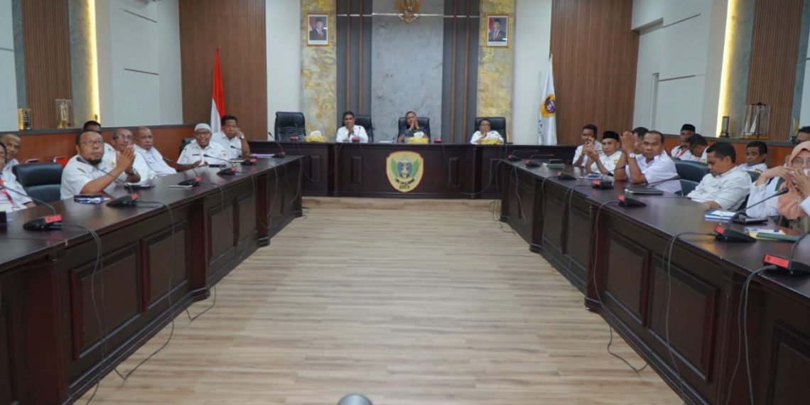 Walikota dan Wakil Walikota Muhammad Sinen-Ahmad Laiman Mendukung Pencegahan Korupsi Di Tidore