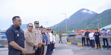 Walikota Muhammad Sinen Bersama Forkopimda Sambut Kunker Pangdam XV/Pattimura
