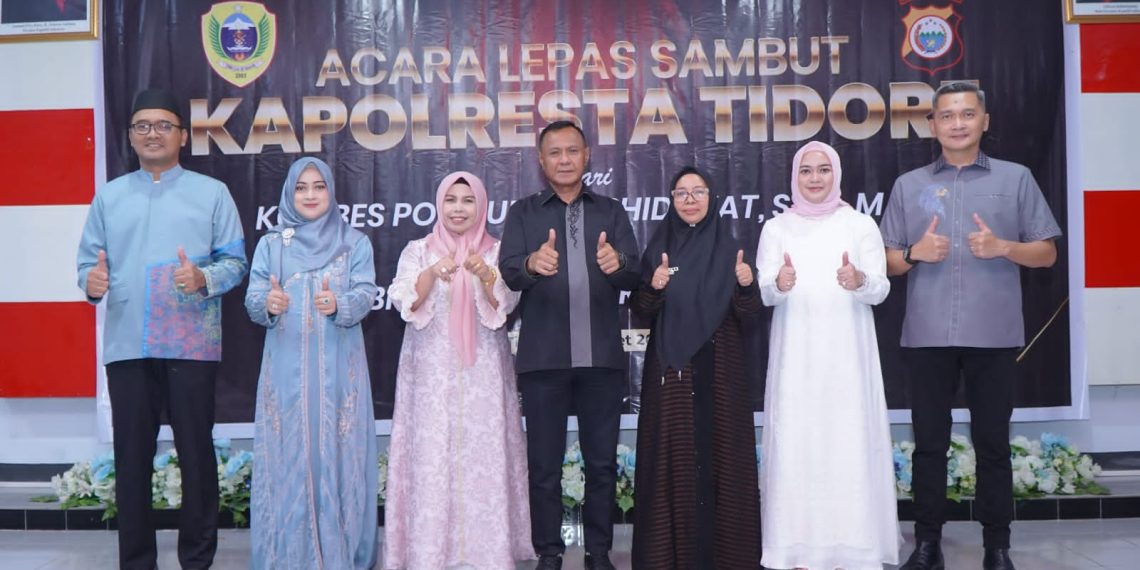 Walikota Tidore Muhammad Sinen Sampaikan Pesan Menyentuh Kepada Mantan Kapolresta Kombes Pol Yuri Pada Pisah Sambut 