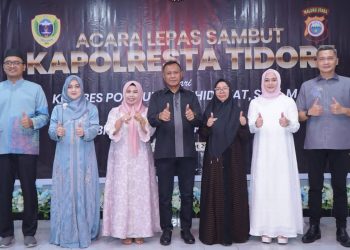 Walikota Tidore Muhammad Sinen Sampaikan Pesan Menyentuh Kepada Mantan Kapolresta Kombes Pol Yuri Pada Pisah Sambut 