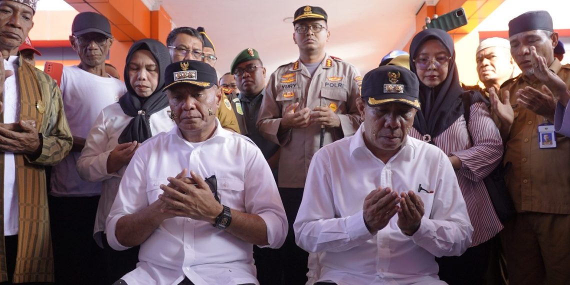 Kembali Dari Pelantikan dan Retret Walikota dan Wakil Walikota Tikep Disambut Meriah 