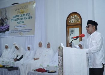 Wawali Tidore Hadiri Pelepasan Jamaah Calon Haji Keluarga dan Sesepuh Marek