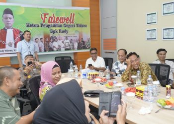 Wakil Walikota Ahmad Laiman Sampaikan Pesan Menyentuh Saat Hadiri Perpisahaan Ketua PN Tikep