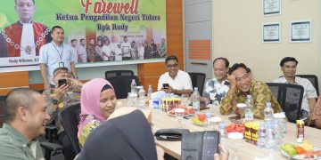 Wakil Walikota Ahmad Laiman Sampaikan Pesan Menyentuh Saat Hadiri Perpisahaan Ketua PN Tikep