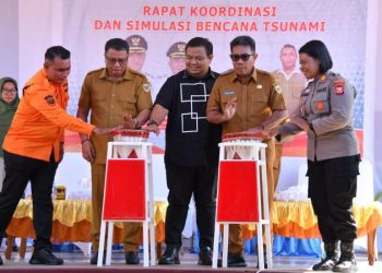 Wakil Walikota Tidore Buka Rakor Penanggulangan Bencana dan Simulasi Bencana Tsunami