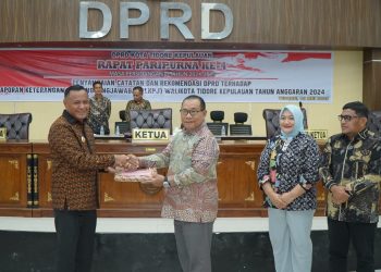 DPRD Sampaikan Catatan dan Rekomendasi Terhadap LKPJ Wali Kota Tidore 2024, OPD Diminta Serius Menindaklanjuti