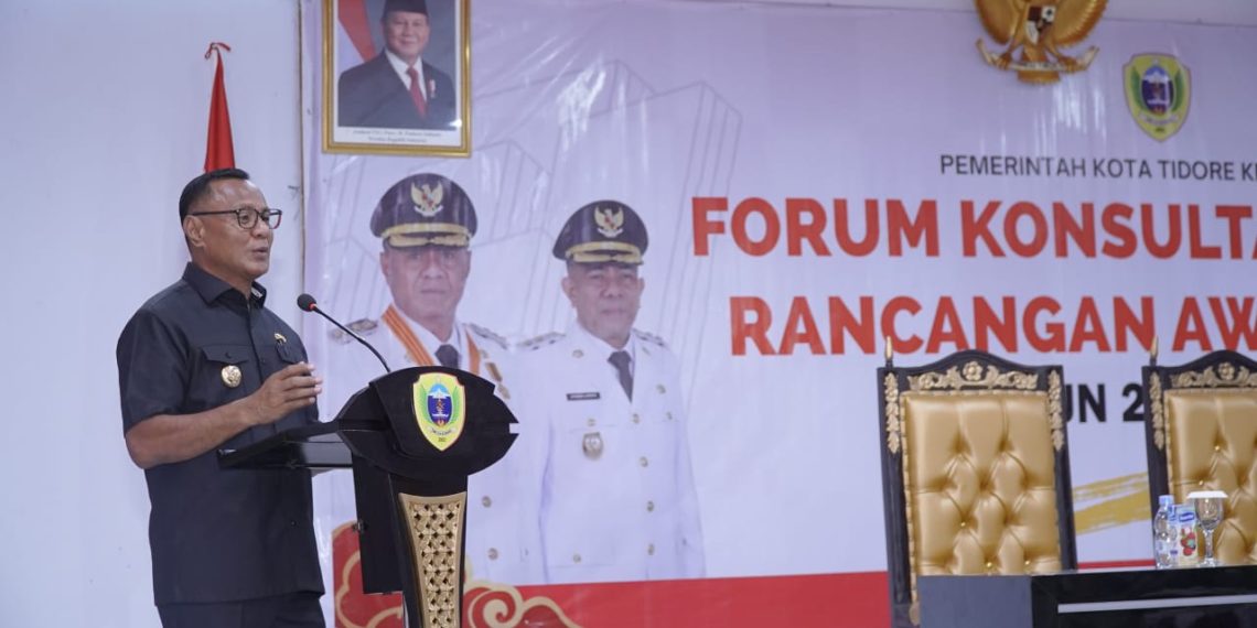 Pemkot Tikep Gelar Konsultasi Publik Dalam Rangka Penyusunan RPJMD Kota Tidore Kepulauan Tahun 2025-2045