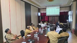 TPID Kota Tidore Bersama BPS Ikut Rakor Rutin Pengendalian Inflasi Daerah Tahun 2025 
