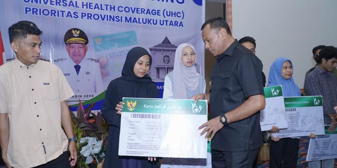 Hadiri Launching UHC, Wali Kota Tekankan Pelayanan Kesehatan di Tidore Harus Tetap Stabil