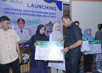 Hadiri Launching UHC, Wali Kota Tekankan Pelayanan Kesehatan di Tidore Harus Tetap Stabil