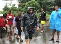 Walikota Tidore Kepulauan Muhammad Sinen Tinjau Lokasi Banjir di Kelurahan Gurabati