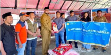 Peduli Bencana Halsel, Harita Nickel Slurkan Bantuan Pangan, Air Bersih, dan Layanan Kesehatan