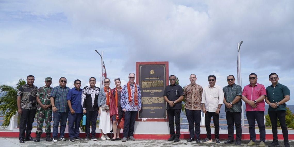 Kunker ke Tidore, Rombongan Dubes Spanyol Kunjungi Kedaton Kesultanan Tidore dan Tempat Pendaratan Pertama Kapal Spanyol di Mareku